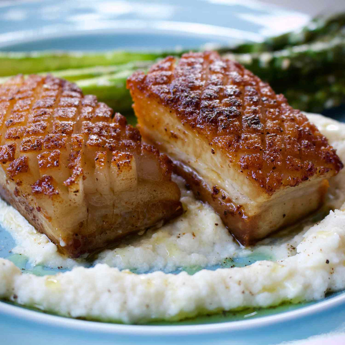 Crispy Pork Belly & Mash – Belmore Biodynamics