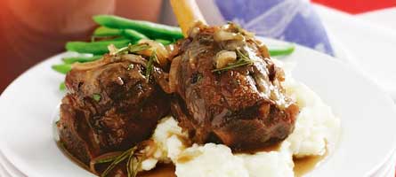 Braised Lamb Shanks