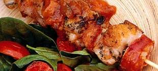 Chicken & Chorizo Skewers