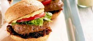 Greek Style Lamb Burgers