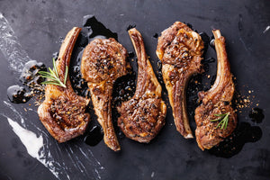 Lamb Cutlet/ Feta Beetroot Salad