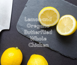 Lemon And Oregano Butterflied Whole Chicken - Belmore Biodynamic Butcher