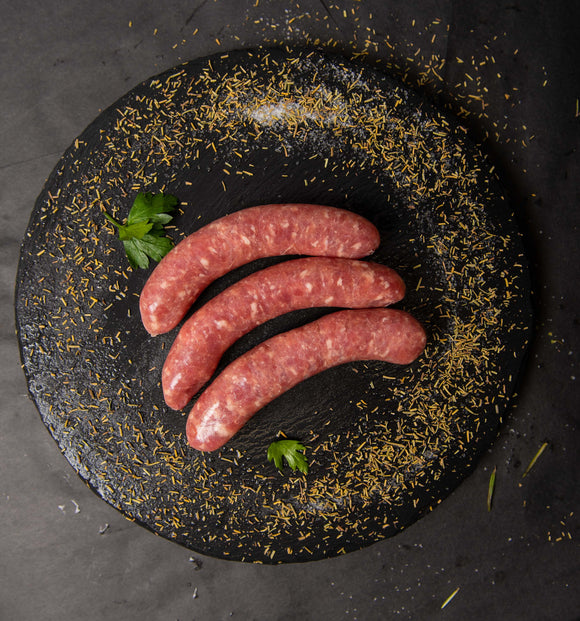 Gluten Free Pure Pork Sausages - Belmore Biodynamic Butcher